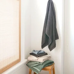 Egyptian Retreat Towel - Denim Blue