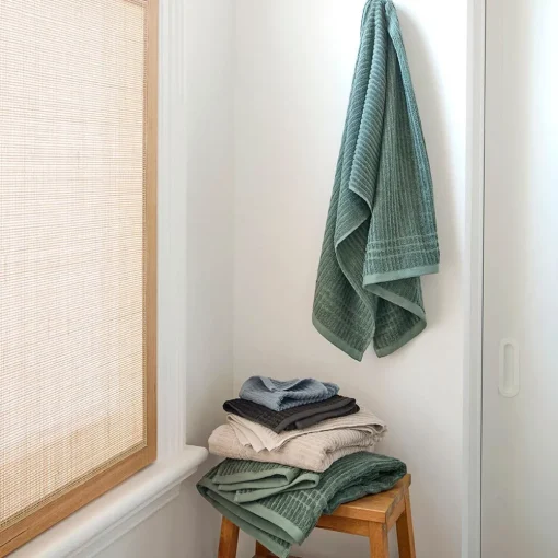 Egyptian Retreat Towel - Denim Blue