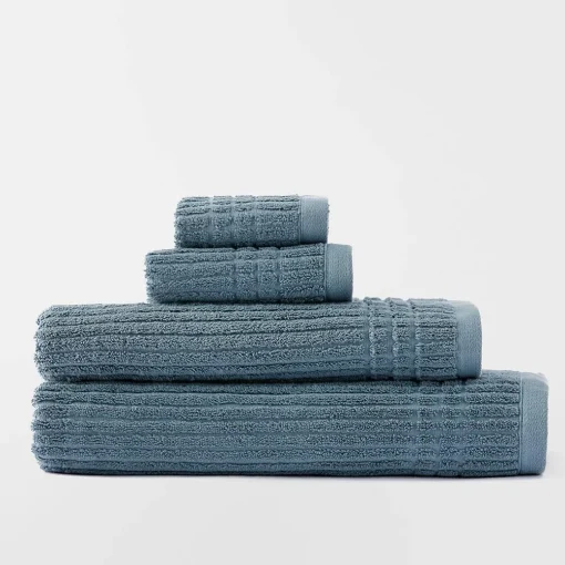 Egyptian Retreat Towel - Denim Blue