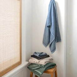 Egyptian Retreat Towel - Denim Blue