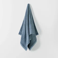 Egyptian Retreat Towel - Denim Blue