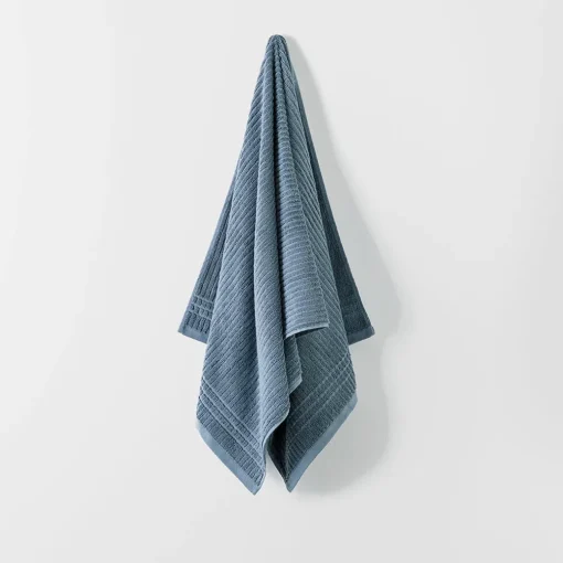 Egyptian Retreat Towel - Denim Blue