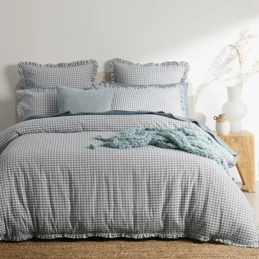 Eliza Quilt Cover - Blush
