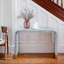 Ellery Inlay Console Table