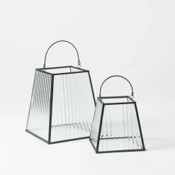Elston Ribbed Candle Holders
