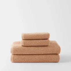 Elwood Bale 4 Piece Towel Set - Latte