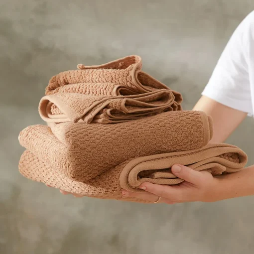 Elwood Bale 4 Piece Towel Set - Latte