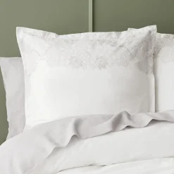 Embroidered Strawberry Thief Quilt Cover