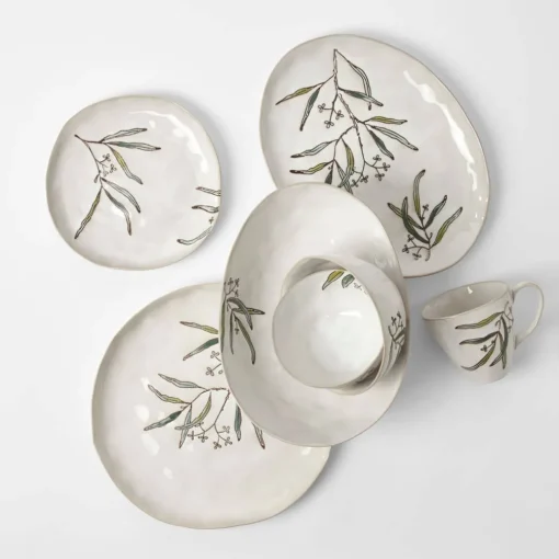 Eucalypt Dining - Ivory Green