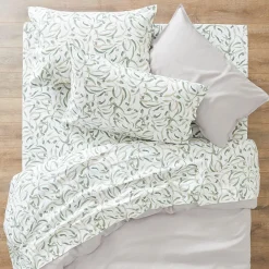 Eucalyptus Flannelette Sheet Set