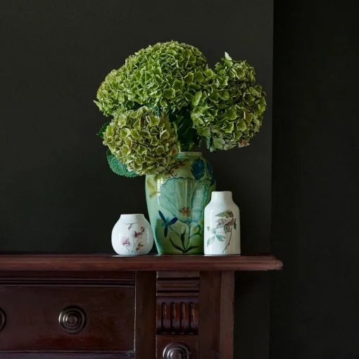 Evergreen Floral Ceramic Vase Large