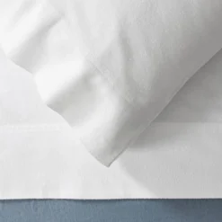 Flannelette Sheet Set - White