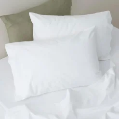 Flannelette Sheet Set - White