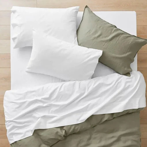 Flannelette Sheet Set - White