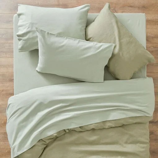 Flannelette Sheet Set - White