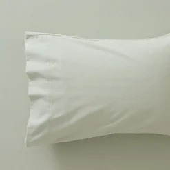 Flannelette Sheet Set - White