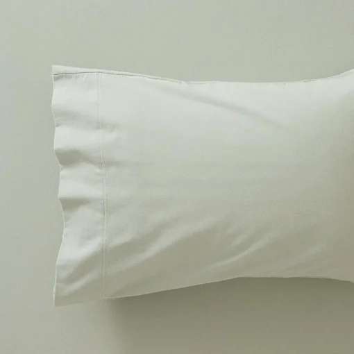 Flannelette Sheet Set - White