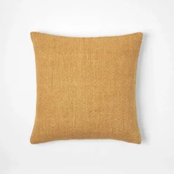 Flinders Linen Blend Cushion - Ink