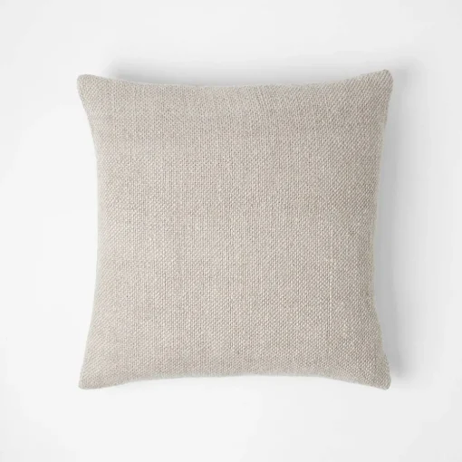Flinders Linen Blend Cushion - Ink