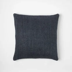 Flinders Linen Blend Cushion - Ink
