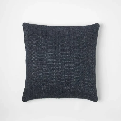Flinders Linen Blend Cushion - Ink