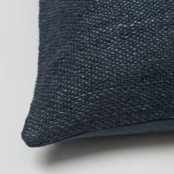 Flinders Linen Blend Cushion - Ink
