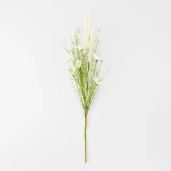 Floral Spray - Cream