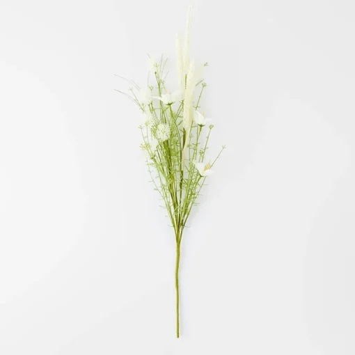 Floral Spray - Cream