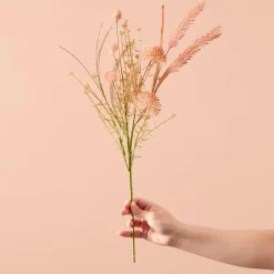 Floral Spray- Pink/Peach