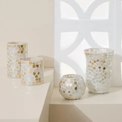 Gianna Mosaic Candle Holder