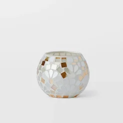 Gianna Mosaic Candle Holder