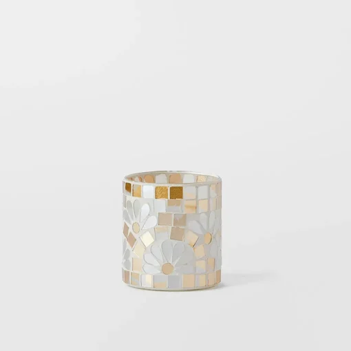 Gianna Mosaic Candle Holder