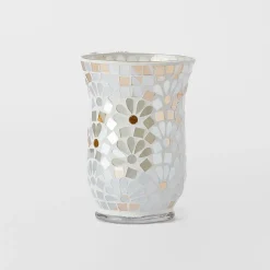 Gianna Mosaic Candle Holder