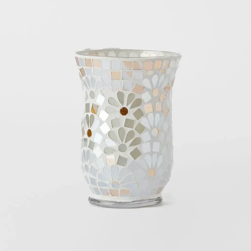 Gianna Mosaic Candle Holder
