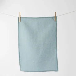 Hakea Tea Towel Set Of 3 - Turquoise