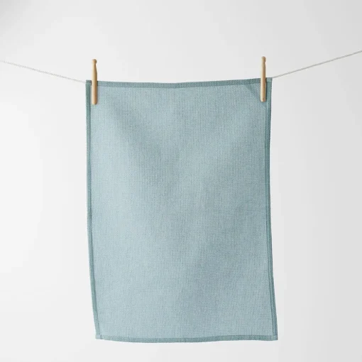 Hakea Tea Towel Set Of 3 - Turquoise