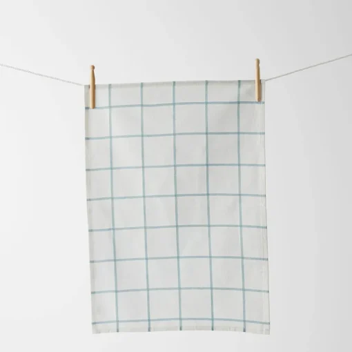 Hakea Tea Towel Set Of 3 - Turquoise