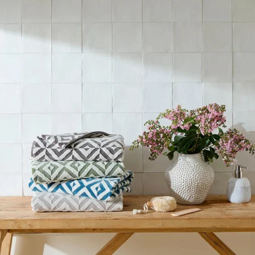 Hampton Towel - Stone Ivory