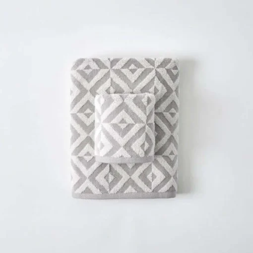 Hampton Towel - Stone Ivory