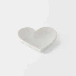 Heart Trinket Dish Marble