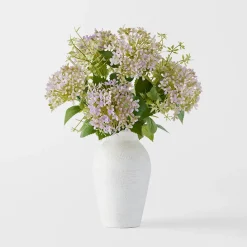 Hydrangea in Paper Mache Pot