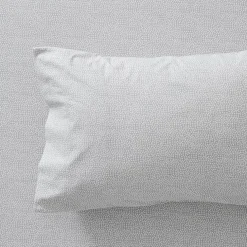 Ikura Flannelette Sheet Set - Smoke Blue
