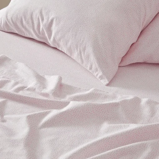 Ikura Flannelette Sheet Set - Smoke Blue