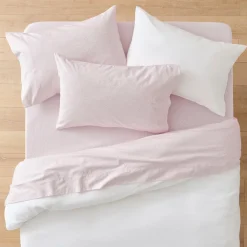 Ikura Flannelette Sheet Set - Smoke Blue