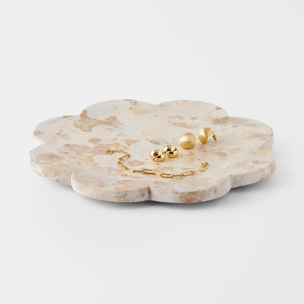 Issey Decorative Marble Plate - Leopard