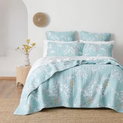 Japanese Flower Bedspread