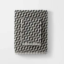 Jasper Towels - Black/White
