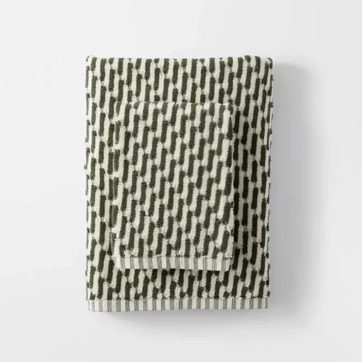Jasper Towels - Black/White