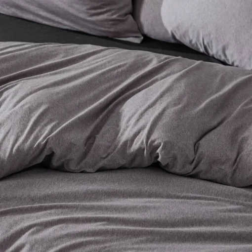Jersey Quilt Cover - Denim