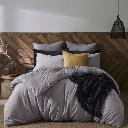 Jersey Quilt Cover - Denim